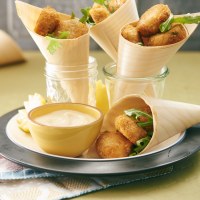 Salmon Croquettes With Lemon Aioli